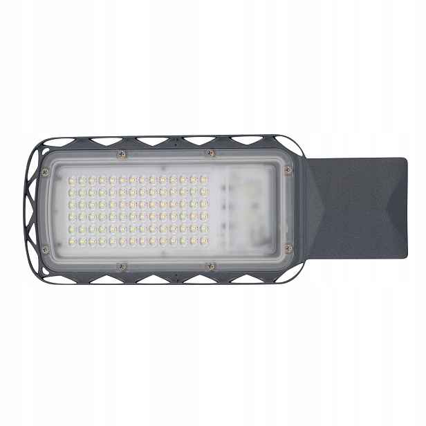 Led pouliční lampa Průmyslová silniční lampa 50W 5400lm 6500K IP65 Šedá