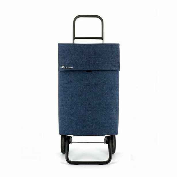 Nákupní taška na kolečkách Rolser Jean Tweed Convert RG, tmavě modrá