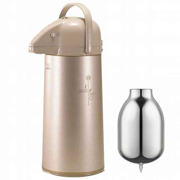 Stolní skleněná termoska do kuchyně béžová japonská AAPE-22-TK 2,2L Zojirushi