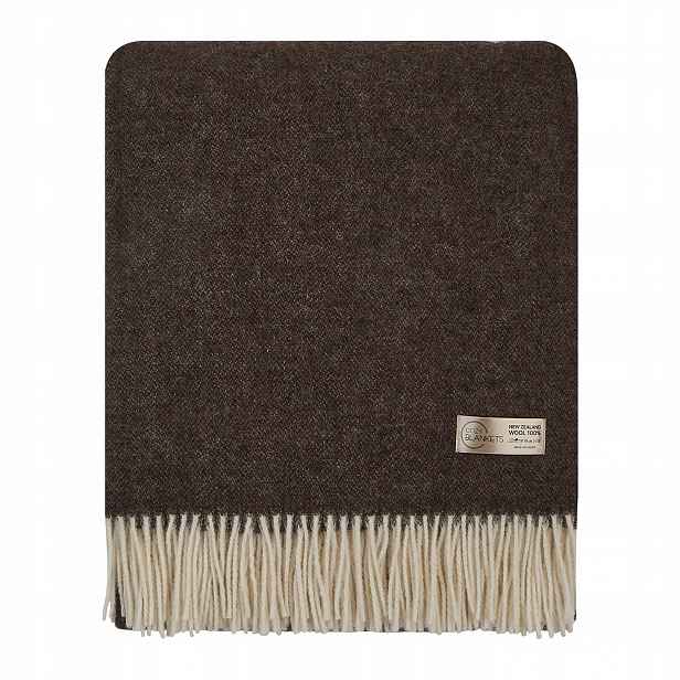 Vlněná Deka teplá měkká 100% vlna pléd deky 140x200 Cozy Blankets