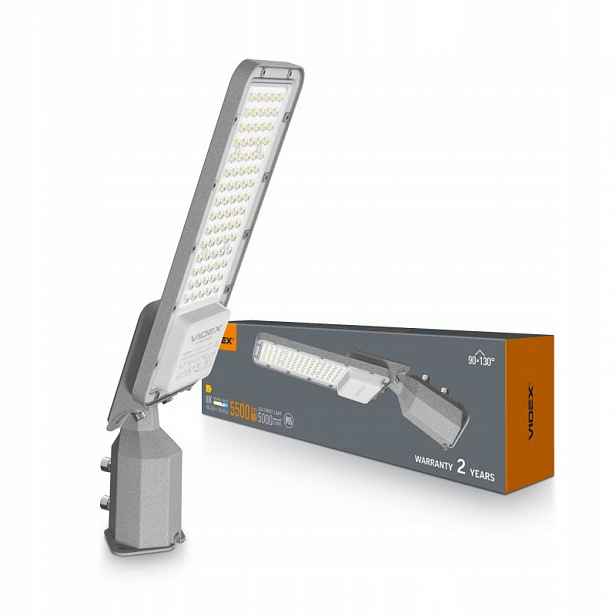 Led pouliční lampa Videx IP65 SLE17 50W 5500Lm 5000K 220V