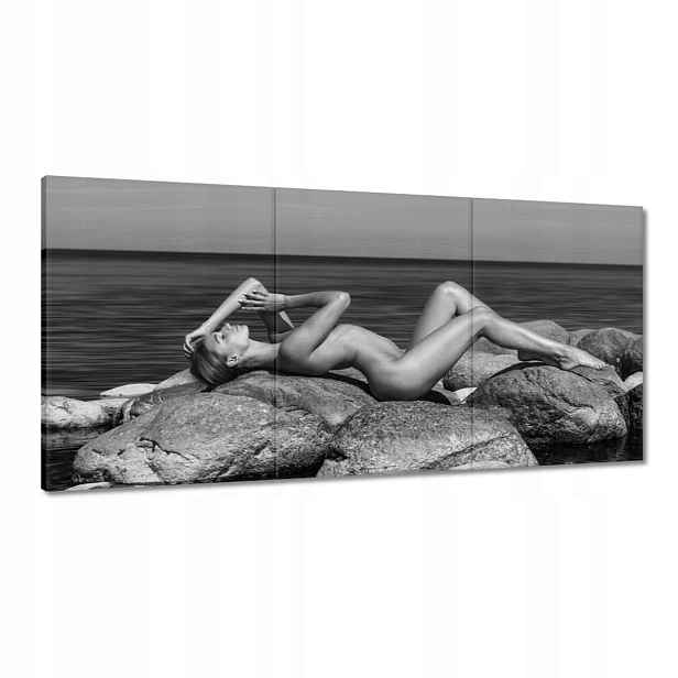 Obrazy 120x60 Opalování zcela nahé
