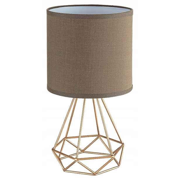 Rabalux noční lampa Kinga stolní zlatá e14 40w