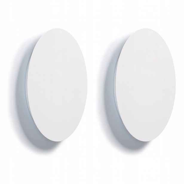 Sada 2 nástěnných lamp Ring Bílá Led Nowodvorski