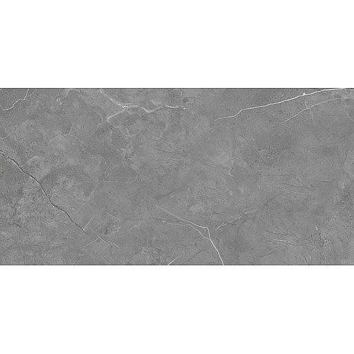 Dlažba Fineza Glossy Marbles layla gris 60x120 cm glazovaná leštěná LAYGR612POL