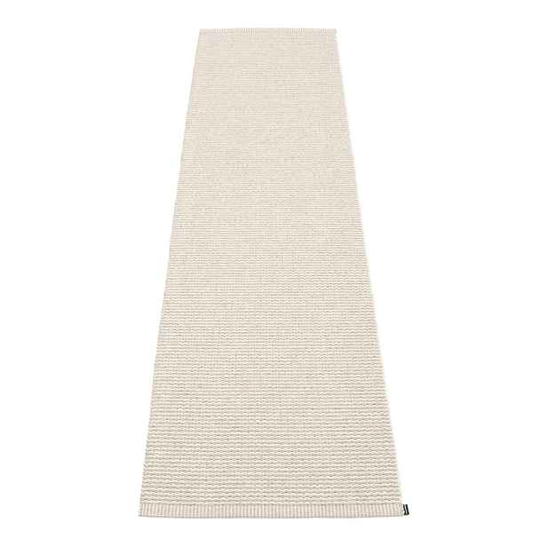 Krémový vnitřní a venkovní běhoun 70x300 cm Mono Linen Vanilla – Pappelina