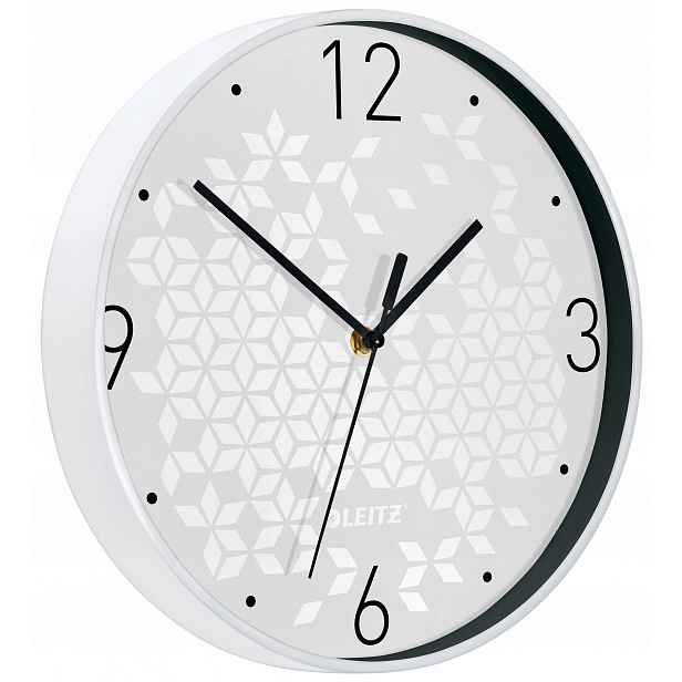 Nástěnné hodiny Leitz Wow 29 Cm bílé