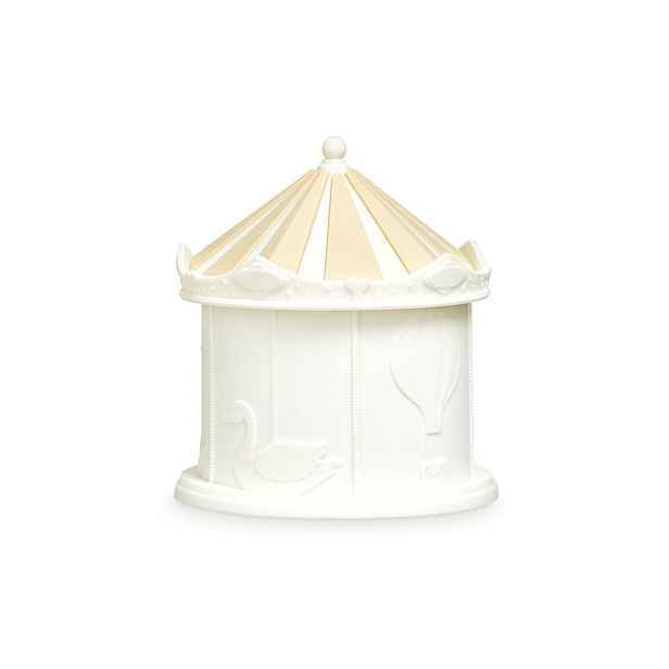 Slonovinové dětské noční světlo Carousel Off-White – Cam Cam Copenhagen