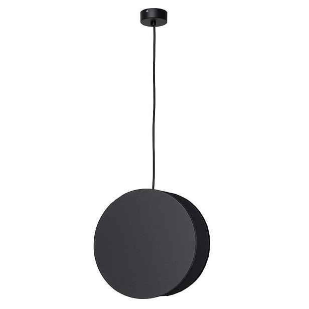 Černá závěsná lampa Wheel I, moderní nad jídelní stůl Nowodvorski