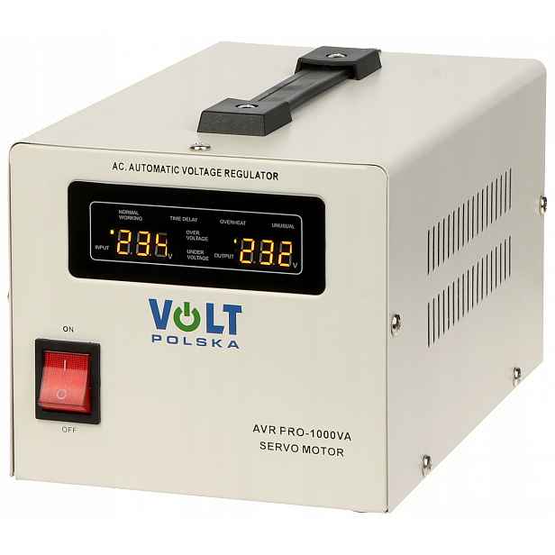 Stabilizátor Síťového Napětí AVR-PRO-1000VA Volt Polska