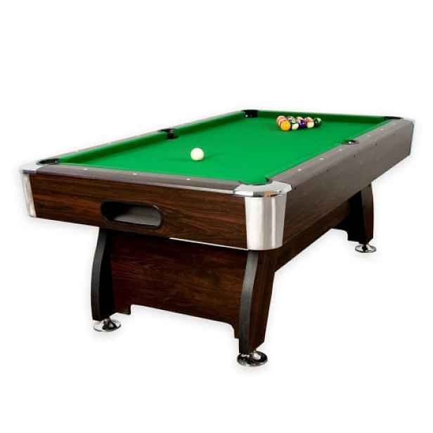 GamesPlanet® 1314 Kulečníkový stůl pool billiard kulečník s vybavením, 7 ft