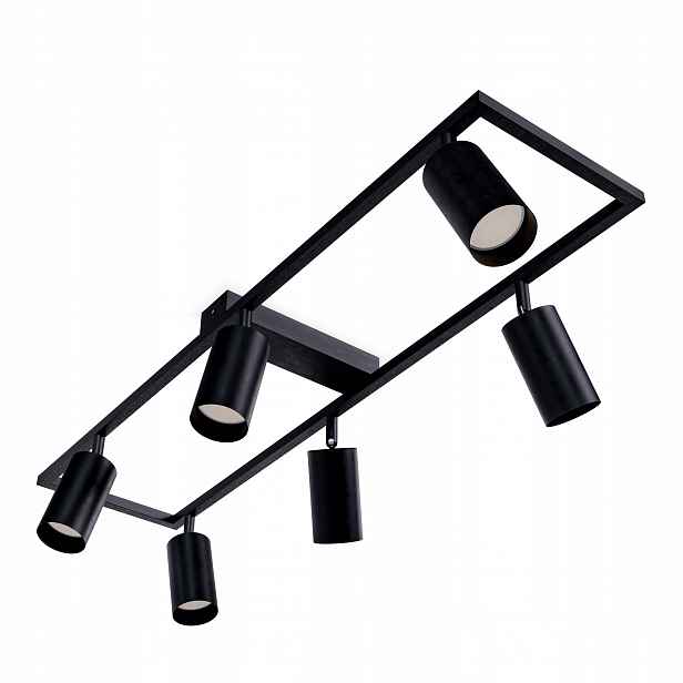 Stropní Svítidlo Halogenové Led svítidlo 6X GU10 Spot Pohyblivé nástěnné svítidlo Reflektor