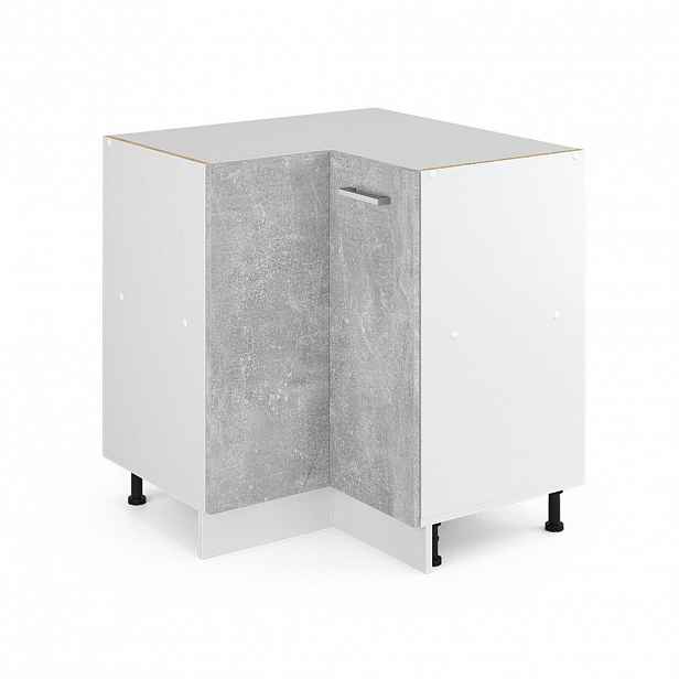 Vicco ROHOVÁ SKŘÍŇKA R-Line Beton 75.6 cm bez pracovní desky