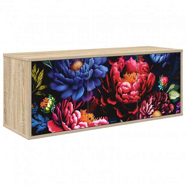 vidaXL Nástěnná TV skříň KIEL 102 x 33 x 40 cm Dub sonoma