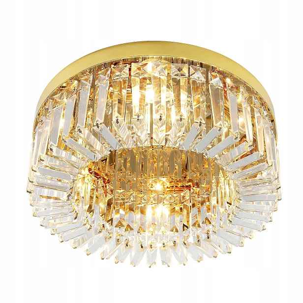 Stropní Svítidlo Moderní zlatý Kulatý Osm světelných bodů E14 Toolight