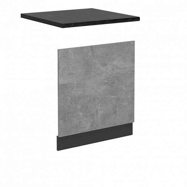 Vicco PŘEDNÍ PANEL R-Line Beton 60 cm , PD Antracit