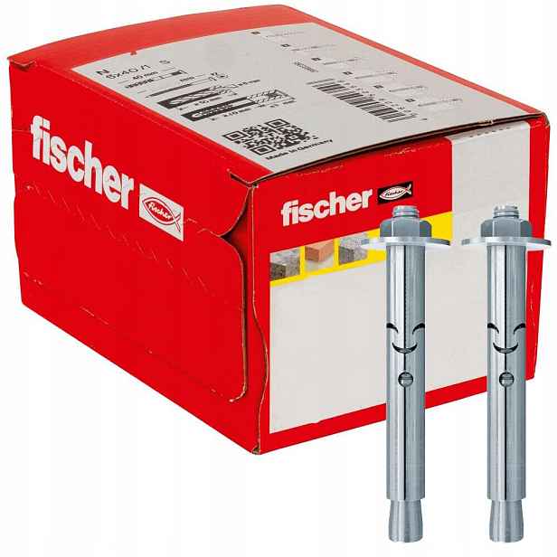 Fischer Kotva dutinková Fsa 10/60 B pozink galvanická 20 Ks