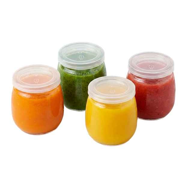 Orion 4 sklenice na jogurt / dezert s víčkem 4ks x 130ml YOGO