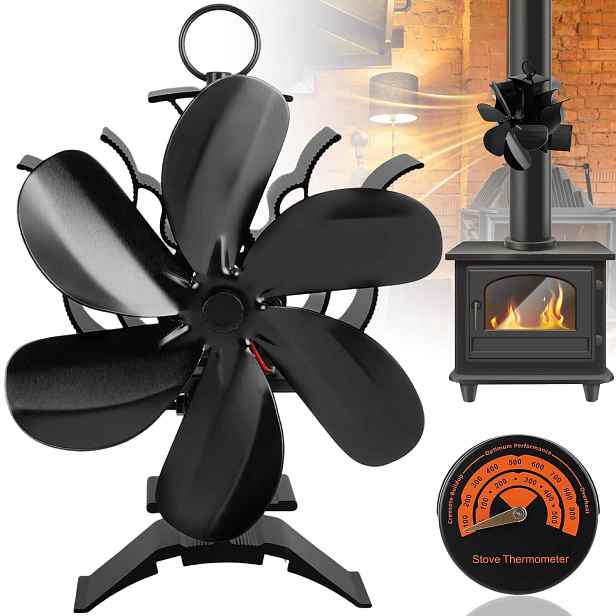 Termoelektrický Krbový Ventilátor Napájený Teplem, Tlumený Ventilátor
