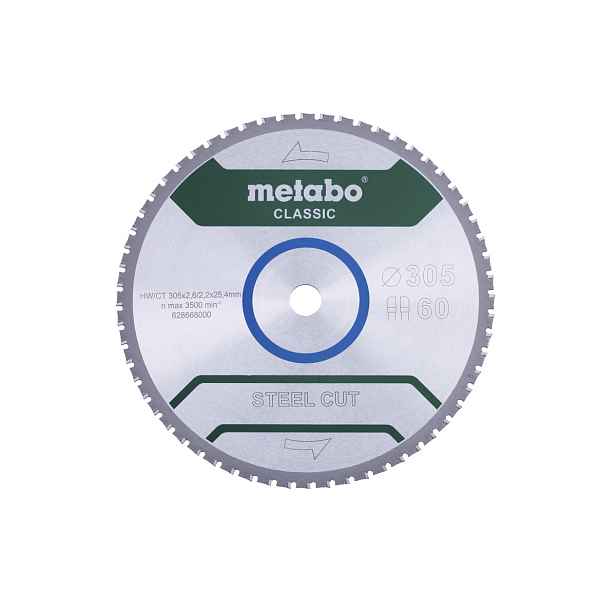 Metabo Pila Kotoučová Steel Cut Na Kov 60z 305mm