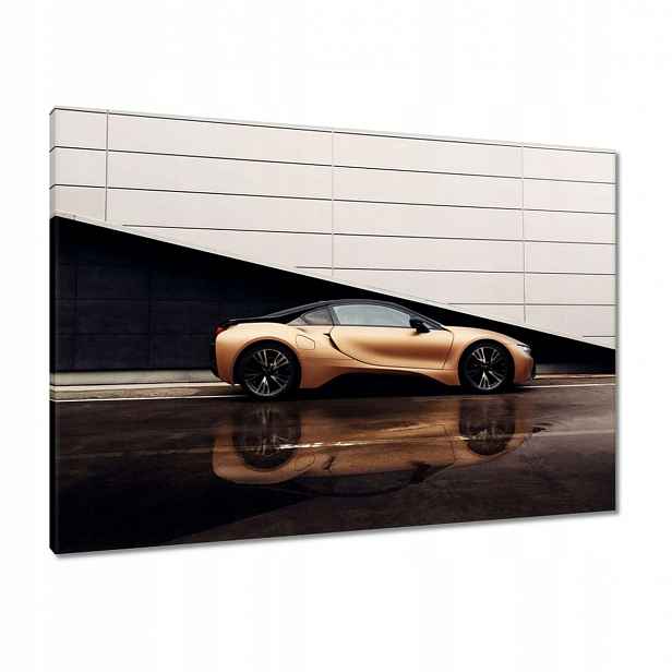 Obrazy 100x70 Zlaté Bmw Auto