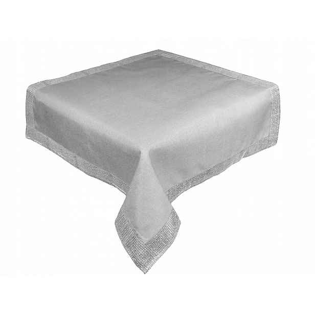 Stylový ubrus Margo 150x260, šedý