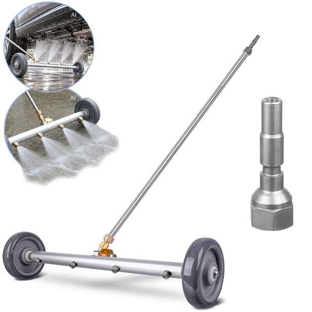Lišta pro splachování podvozkových mycích kostek Kranzle K 1050 Xa 15 17 Tst D10