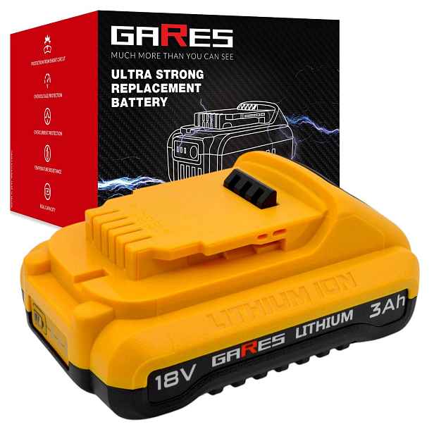 Baterie Akumulátor pro Dewalt Xr DCB183 DCB200 DCB201 Články 21700 18V 3Ah