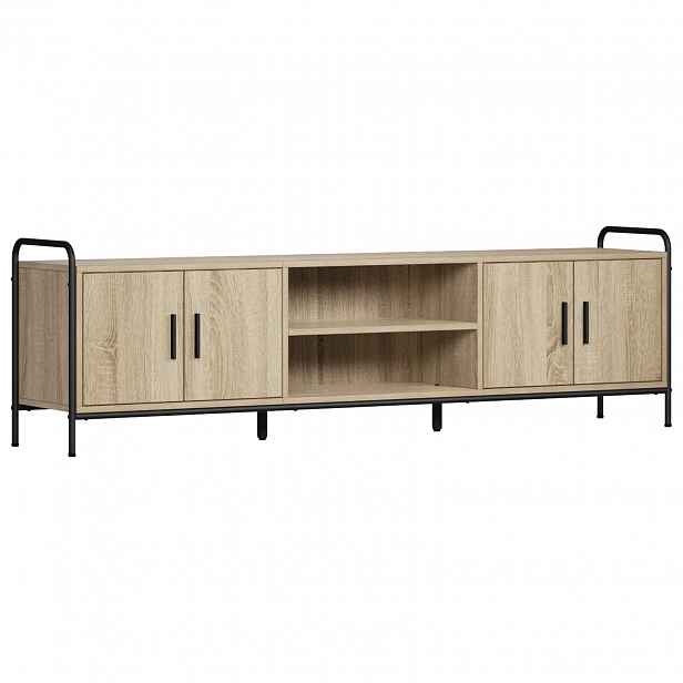 vidaXL Televizní skříň 167,5 x 33 x 50 cm Dub sonoma Kompozitní dřevo