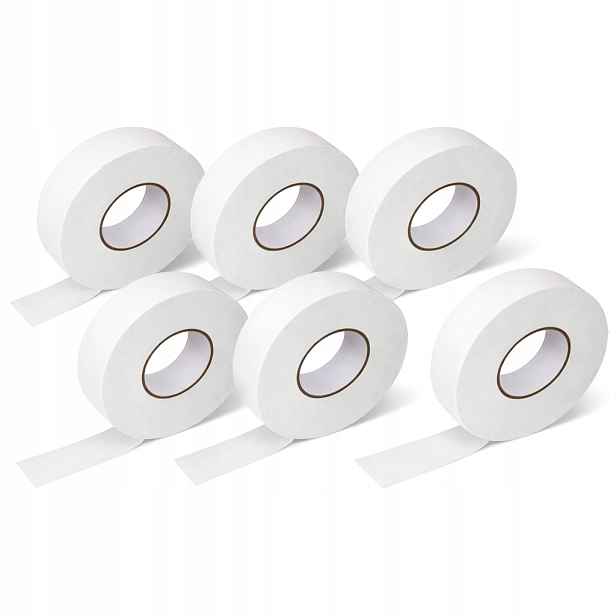 Vodotěsná Opravná Páska Duct Tape Uv Bílá 100m 45mm Montážní 6 Ks