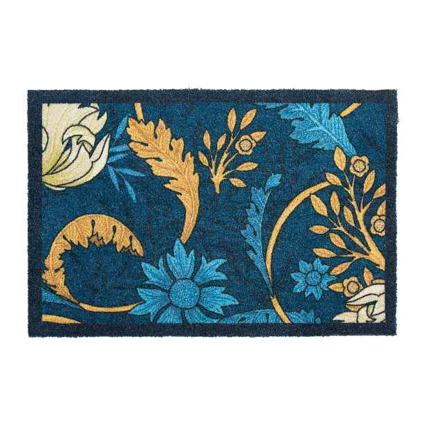 Rohožka 40x60 cm William Morris Blue – Artsy Doormats