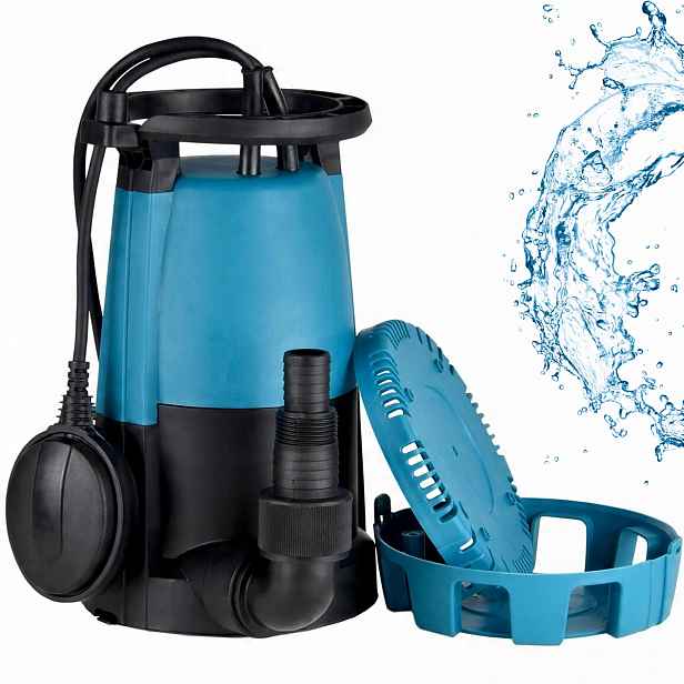 Výkonná Ponorná Pumpa Ibo 400 W Pro Čistou A Špinavou Vodu, Plovák 158 L/min