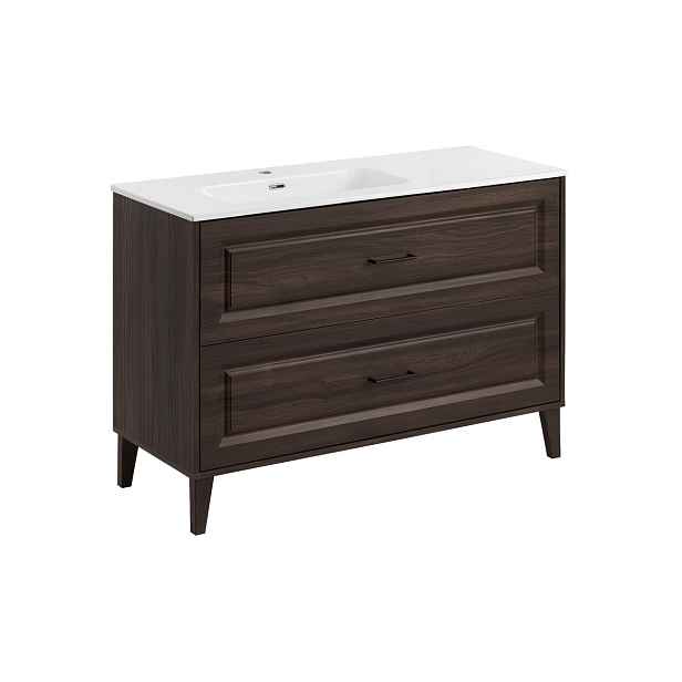 Comad Koupelnová skříňka Dorothy Go2 se zápustným umyvadlem 120 cm dub ristretto