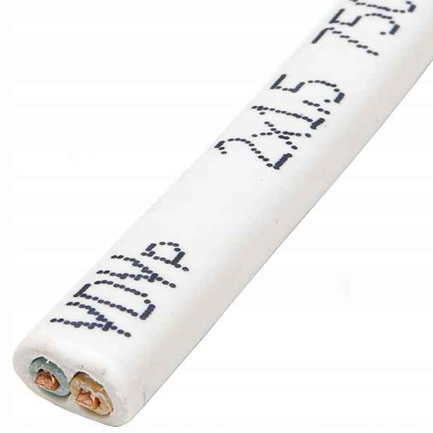 Kabel YDYp 2x1,5 mm 450/750V drát Cu měděný plochý 50 m