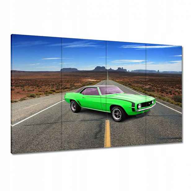 Obrazy 120x80 Zelená Chevrolet Ss