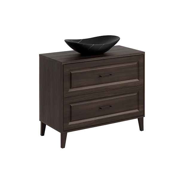 Comad Koupelnová skříňka Dorothy Lena s deskou a umyvadlem 100 cm dub ristretto