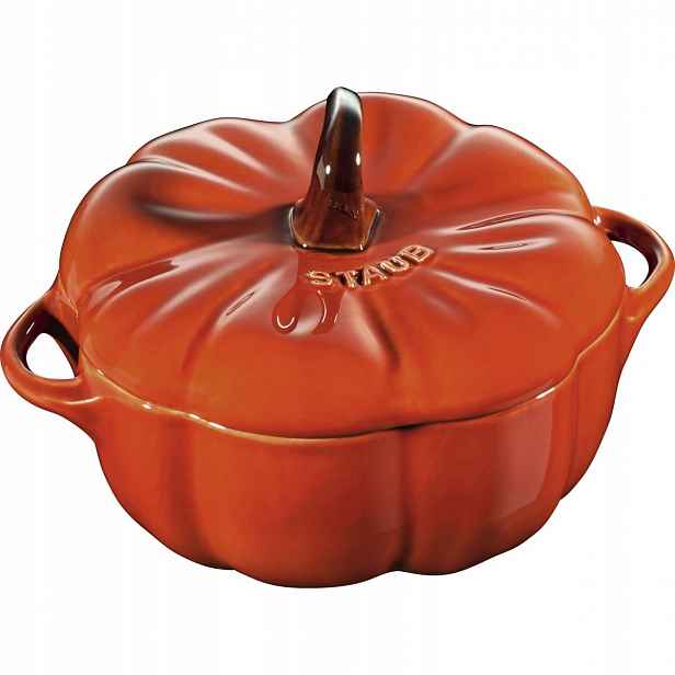 Mini Cocotte Dýně 500 ml, oranžová, speciální bavlna Staub