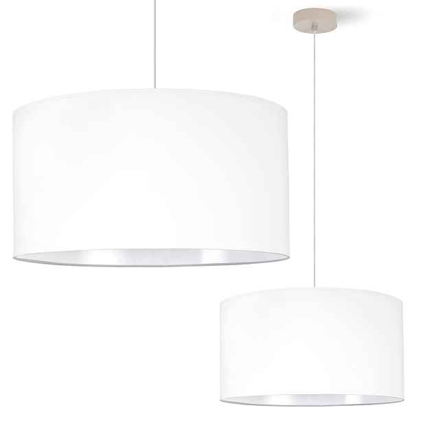 Závěsná Stropní Lampa Gyrndol S Bílým Stínítkem Do Obývacího Pokoje Ložnice A Jídelny