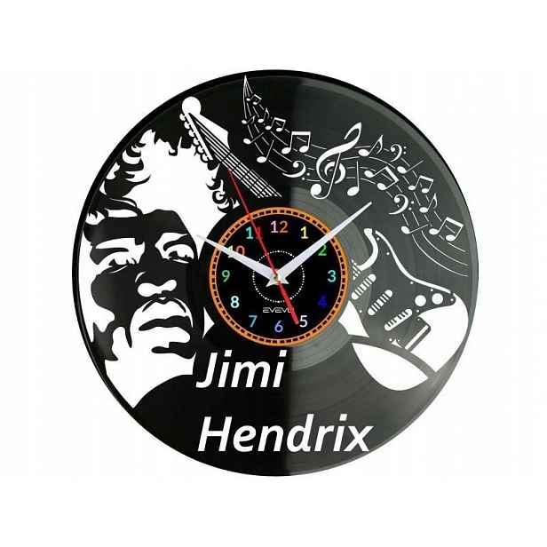 Jimi Hendrix Dárek pro milovníka Originální Nástěnná Dekorace z desky