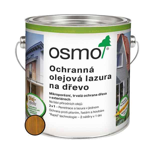 Lazura olejová ochranná Osmo 706 dub 0,75 l