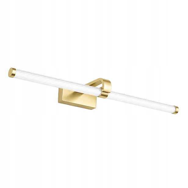 Moderní nástěnné Led svítidlo Zlaté lesklé 60 cm Toolight Nad Zrcadlo Obraz