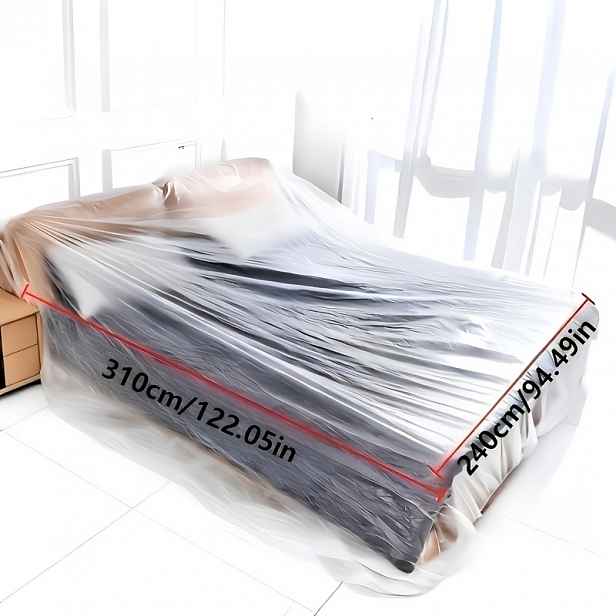 TEMU 1/2 ks Sada extra velkého prostěradla a chrániče matrace, vyrobeno z prémiové fólie, s elastickou stahovací šňůrkou, sada prostěradel,