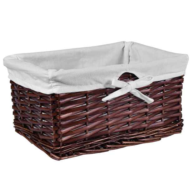 TZB Proutěný košík 30x20x15 - hnědý