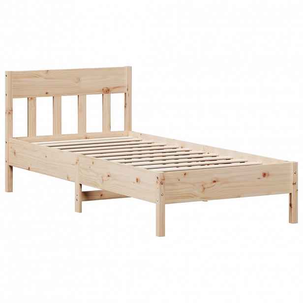 vidaXL Postel bez matrace 90 x 190 cm masivní borovice