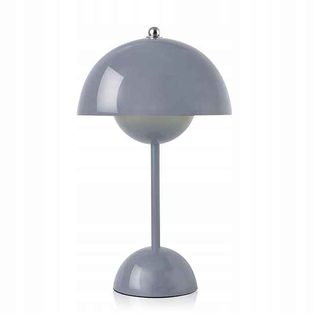 Lampa Flowerpot šedá stmívatelná bezdrátová akumulátor