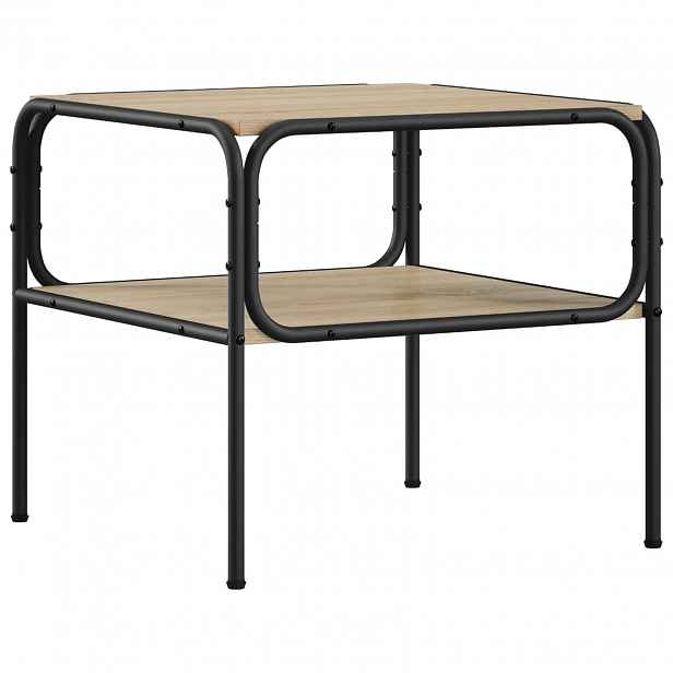 vidaXL Boční stůl Dub sonoma 100 x 50 x 46 cm Kompozitní dřevo