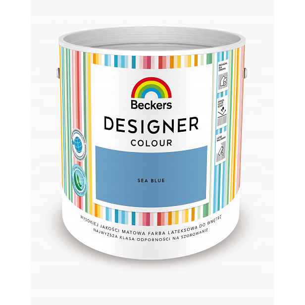 Beckers Designer Color 2,5L Matná Mořská modrá