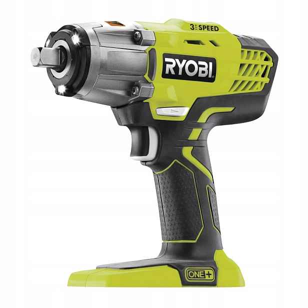 Ryobi Výkonný Aku Rázový Utahovák R18IW3 18V 400Nm Led Solo One+
