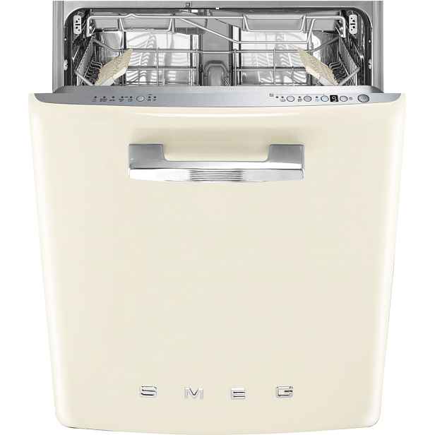 Smeg Vestavná myčka "pod linku" 50´s Retro Style, STFABCR3, 60cm, krémová STFABCR3