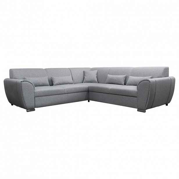 Livetastic ROHOVÁ SEDAČKA, textil, světle šedá